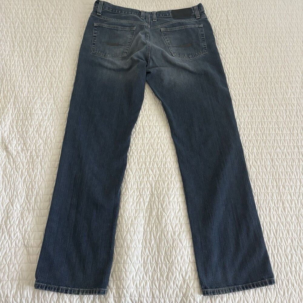 Pronto Uomo Jeans Men’s 36x34 Blue Straight Leg Denim